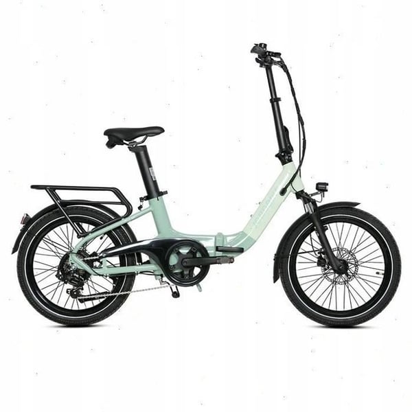 JOBOBIKE ACE PRO - 250 W - 36 V - 10 Ah - Fällbar elcykel - Utrustad med ett Samsung APP Green-batteri - Ljusgrön