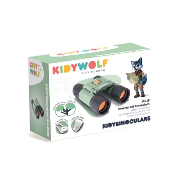 Kidybinoculars - Kikare 10x25 grön
