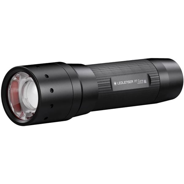 LED ficklampa - LedLenser - P7 Core - 450 Lumen - 300 m räckvidd - USB uppladdningsbar