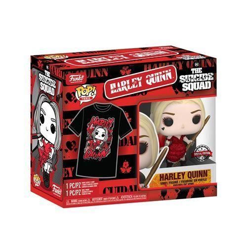 Funko Figurine Pop Tees Harley Quinn The Suicide Squad XL - 0889698567480