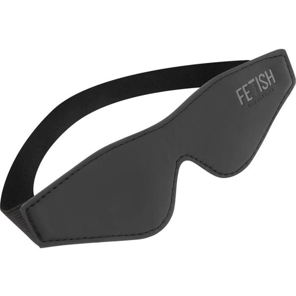 BDSM-mask i vegansk läder med neoprenfoder - Fetish Submissive