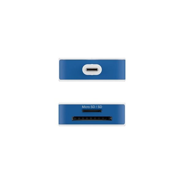 Station d'accueil för bärbar PC Hyper HYPERDRIVE FLEX8 USB-C HUB BLÅ