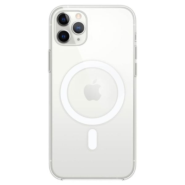 1001Coques - Silikonfodral MagSafe-kompatibelt med MagSafe-tillbehör - Mjuk TPU - Inbyggd magnetring