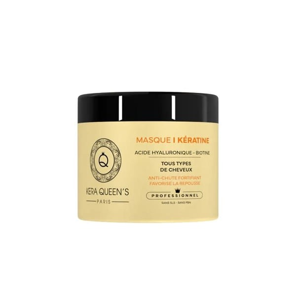 Kera Queen's Masque Kératine Hyaluronsyra Biotin 500 ml