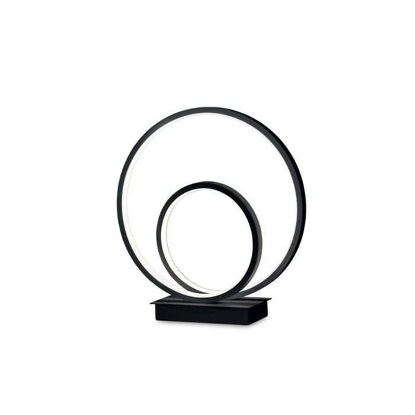 Bordslampa - SWIRL - Modell Swirl - Inbyggd LED - Färg svart - 3000K