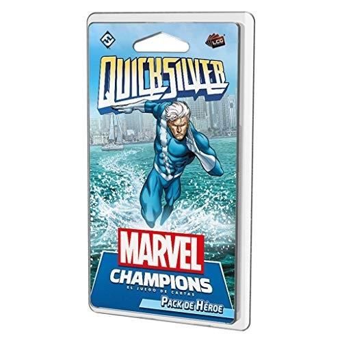 Sällskapsspel - FANTASY FLIGHT GAMES - Quicksilver - Hjältepaket - 32 kort - Spanska