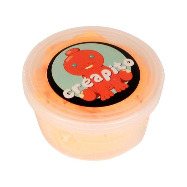 Modelleringslera - Creapito - Fluorescerande orange - Ultralätt - Lufttorkande - Exceptionellt elastisk