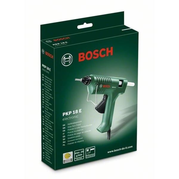BOSCH lim pistol - PKP 18 E - Elektrisk - 7 min - Grøn og sort - 10 cm - 11 mm