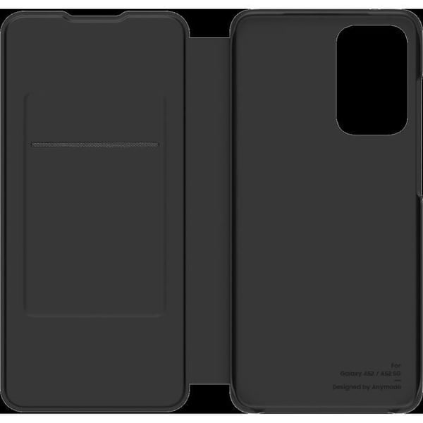 Flip Plånbok Designad för Samsung Galaxy A52 Svart