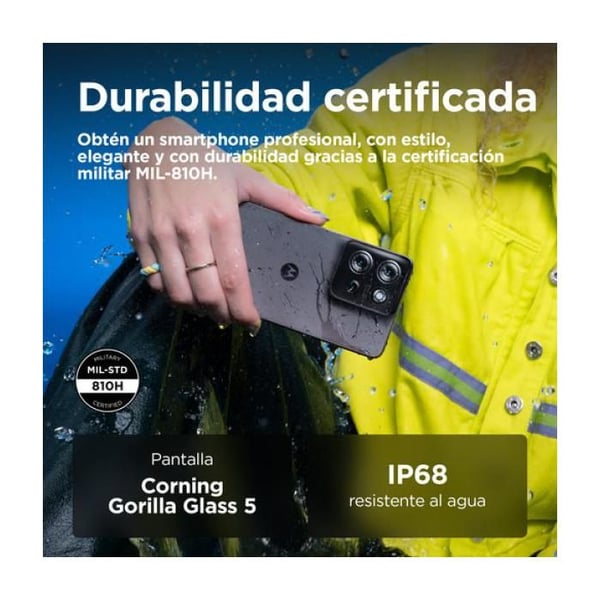 Mobiltelefon - MOTOROLA - G75 Business Edition - Svart - 6,78 tum - 5G - IP68