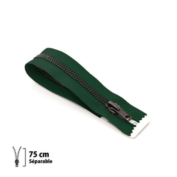 Dragkedja Z19 - mässing Separabel 6mm - 75 cm