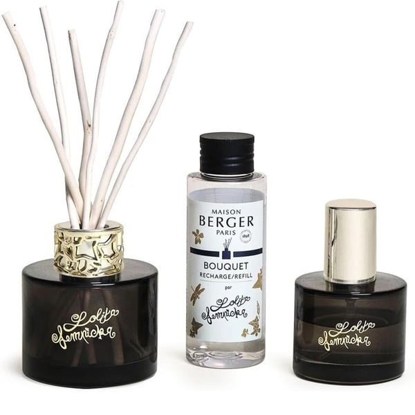 Lolita Lempicka Black Edition - Coffret Duo mini bukett & inomhusspray - MAISON BERGER PARIS