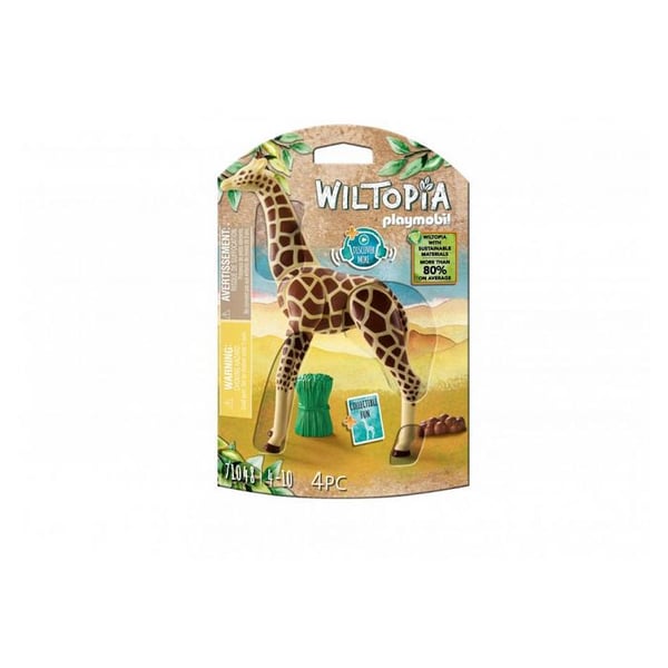 Byggspel - Playmobil - Giraffe Wiltopia - Flerfärgad - Barn - DAUPHIN WILTOPIA