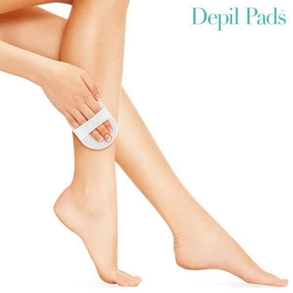 Epilationsset - Depil Pads - Exfolierande handskar - Naturlig hårborttagning - Smärtfri - Unisex