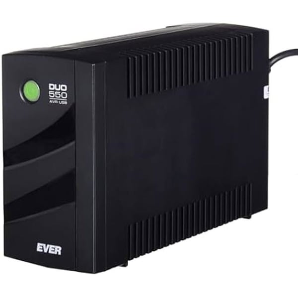 Omvandlare - EVER - Duo 550 PL AVR USB - 550 VA - Överspänningsskydd - AVR