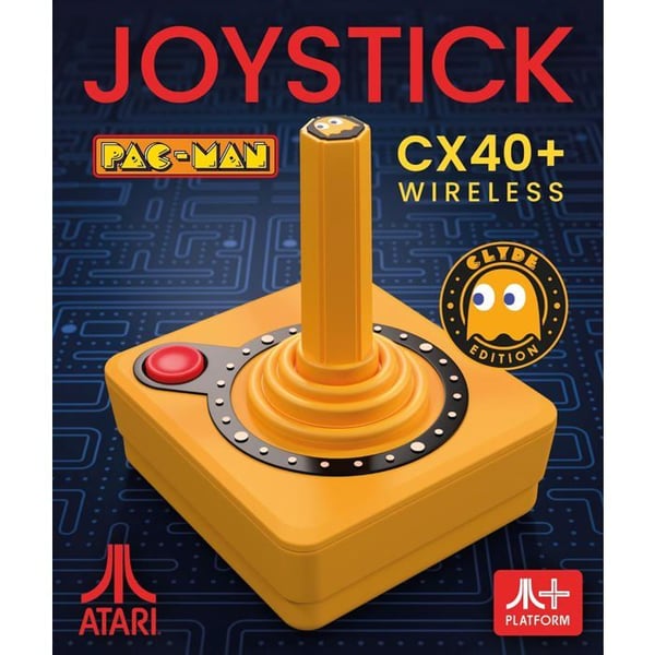 Pac-Man CX-40+ Trådlös Joystick - Orange Clyde