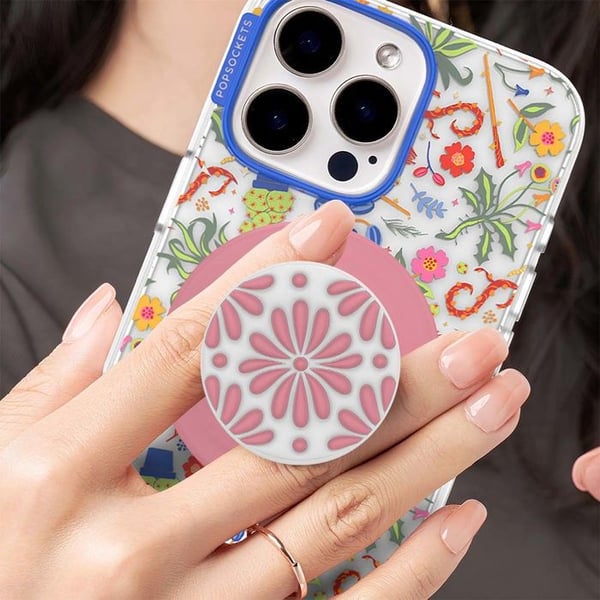 PopGrip - POPSOCKETS - MagSafe-fäste - Rosé - Videostöd - Ansluten objekt