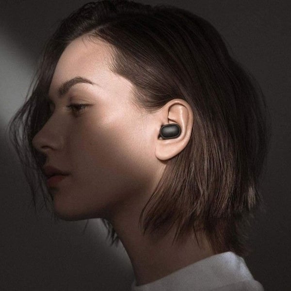Xiaomi Mi True Wireless Basic 2 - Svart - Bluetooth 5.0 - Batteritid 12h - IPX4