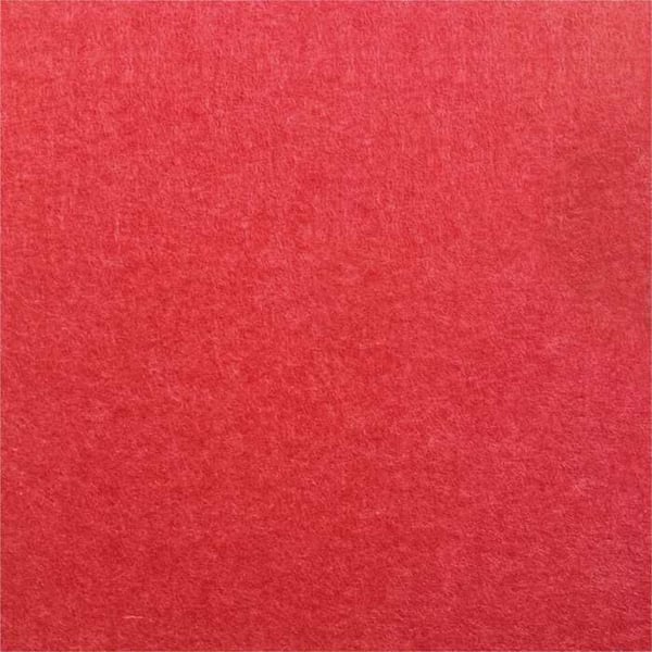 PROVISTON Modulär Väggen Akustisk Panel 6 x 520 x 520 mm Röd Uni Panel Röd uni
