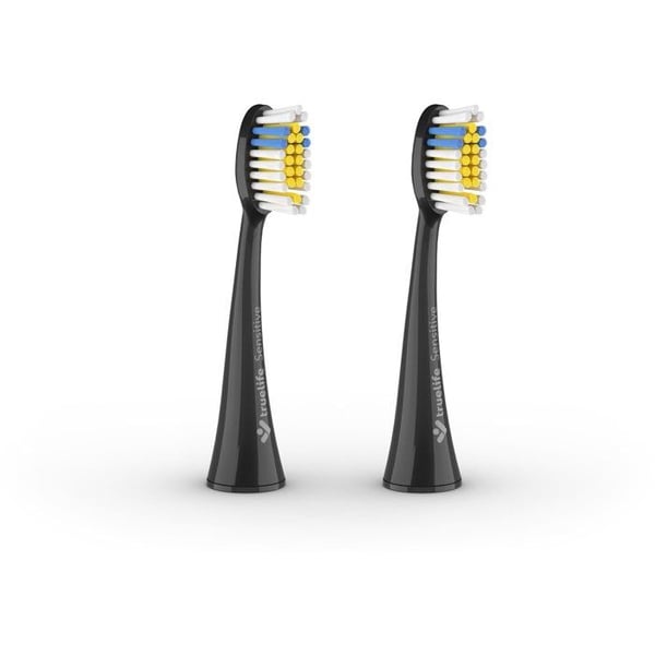 TrueLife SonicBrush K-serie huvuden Känsliga svarta 2 paket