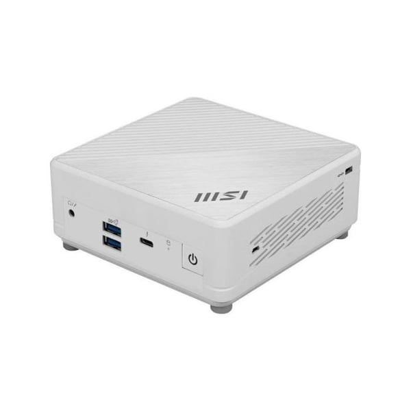Barebone MSI Cubi 5 1M-439BEU Intel Core 5 120U Utan RAM Utan lagring Wi-Fi 6E Vit
