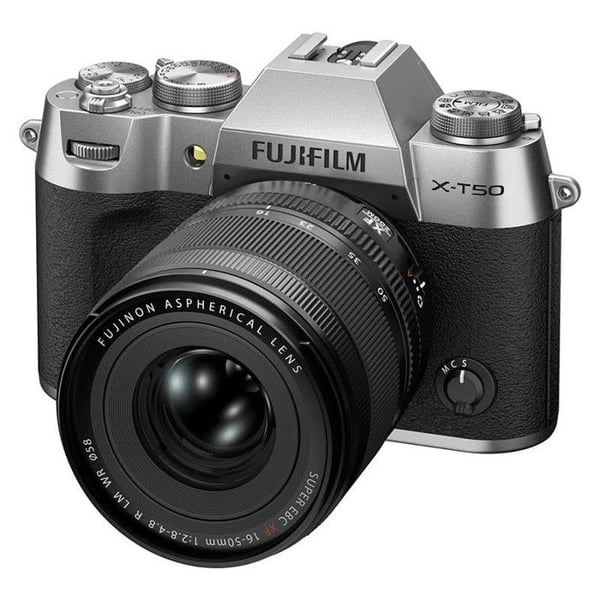 FUJIFILM X-T50 Silver + 16-50