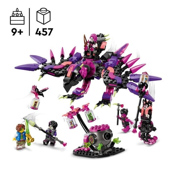 LEGO® DREAMZzz 71483 Mardrömmen Häxans varelser - Magiska leksaker
