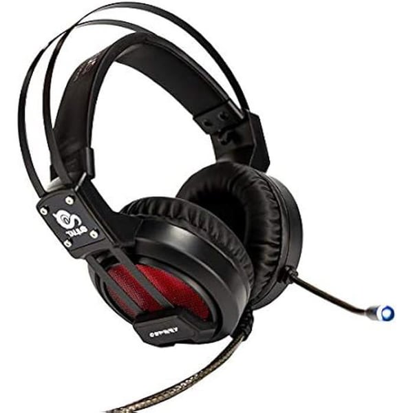 7.1 Gaming Headset - TALIUS - Osprey - RGB LED - Brusreducering - Svart