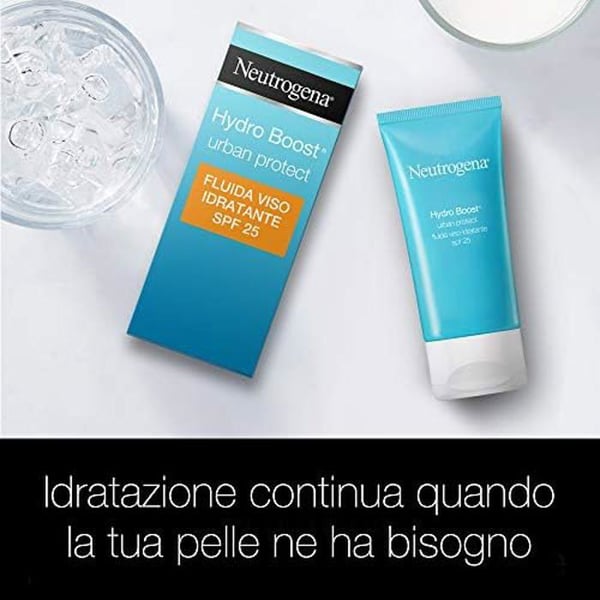 Fuktighetskräm - NEUTROGENA - Hydro Boost Urban Protect - SPF 25 - Hypoallergenisk - Flytande konsistens