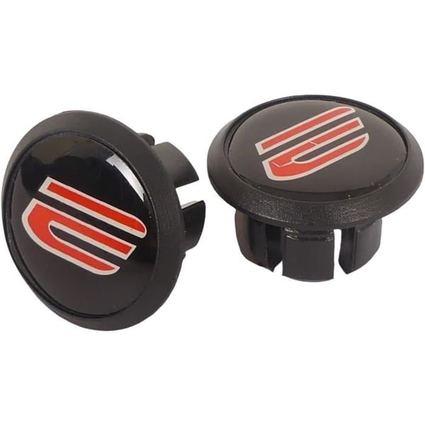 SoftGrip-styrband - Edge - Svart - 2 delar - Helt ansikte - 1 kg