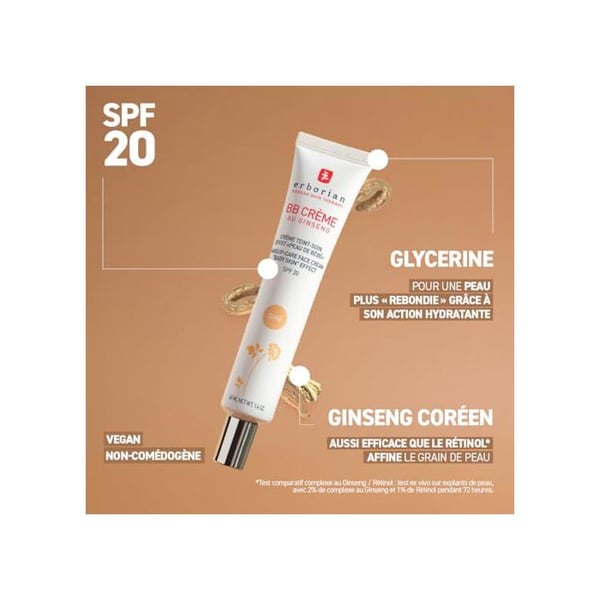 Finish-Erborian BB Cream 15 ml (nyans: Caramel)