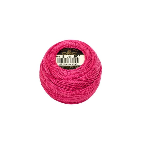Coton perlé DMC art 116, tjocklek 8 - nystan om 80m - Att 601