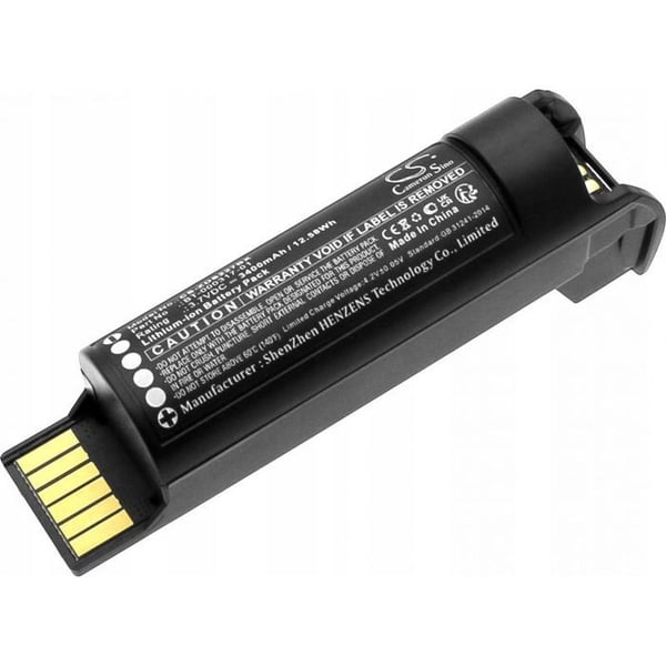 Uppladdningsbart batteri - CAMERON SINO - BT-000317-01 - Litiumjon - 3.7 V - Svart