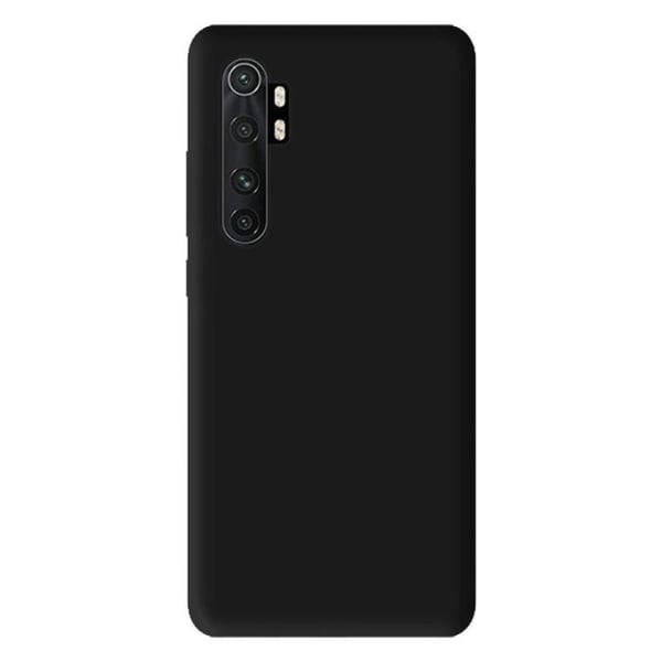 Svart silikonfodral - Kompatibel med Xiaomi Mi Note 10 Lite