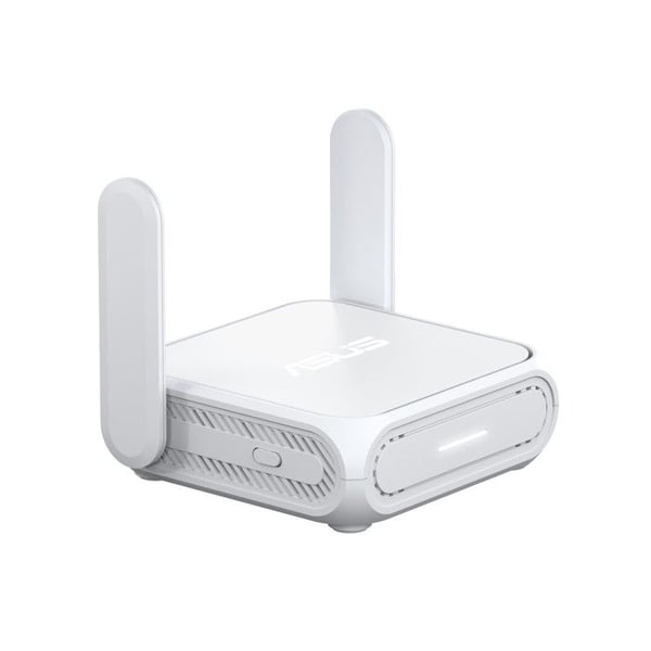 Asus Router RT-BE58 Go Wi-Fi 7 Dual-Band 2.5 Gigabit Ethernet Vit
