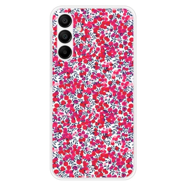 Tryckt silikonfodral kompatibelt Samsung Galaxy A15 Liberty Wiltshire Röd