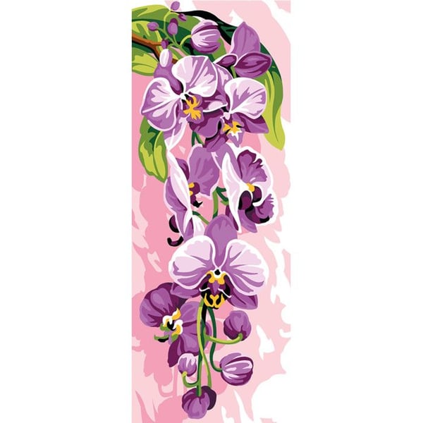 Canevas SEG Orkidé 25x60 cm