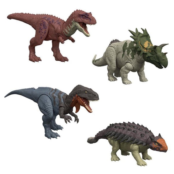 Mattel dinosaurleksak Jurassic World Wild Roar sortiment