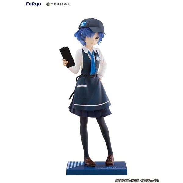 Statuett - FURYU - Tenitol Ryo Yamada - 21 cm - Café Stil - Blå - Inredning
