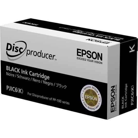 Bläckpatron - Epson - PJIC6 - Svart - Bläckstråleskrivare - Kompatibel EPP50/100