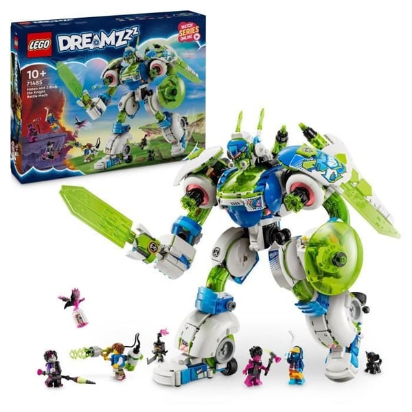 LEGO® DREAMZzz 71485 Mateo och Z-Blob, Robot Knight - Leksak med 4 minifigurer