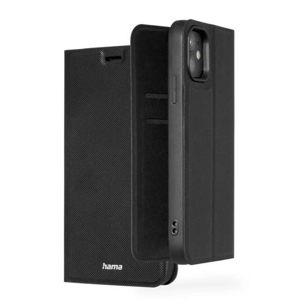 Hama Daily Protect Plånboksfodral för Apple iPhone 11 svart med stativfunktion 00138185