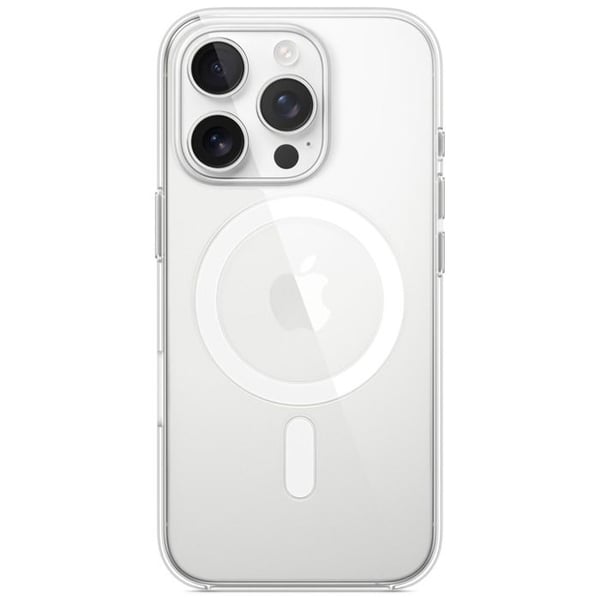 MagSafe-silikonskal - Apple - iPhone 16 Pro - Transparent - Semihård - Elegant