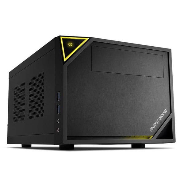 Sharkoon MK7 Mini-towerfodral Svart ARGB µATX Tempererat Glas BTF-kompatibel