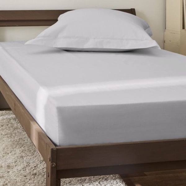 "Julian" percale påslakan med 35 cm keps alla storlekar Pure Cotton - Julian Perle - 90 x 190 cm 35 cm keps