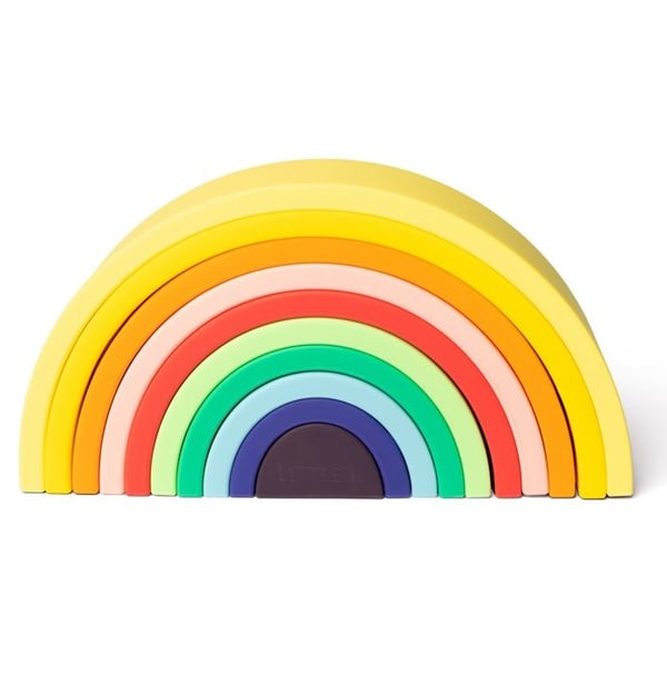 Little L - Multicolored Silicone Rainbow - COOL KIDS PROJEKT