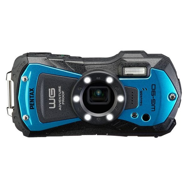 PENTAX Vattentät kompakt WG-90 Blå