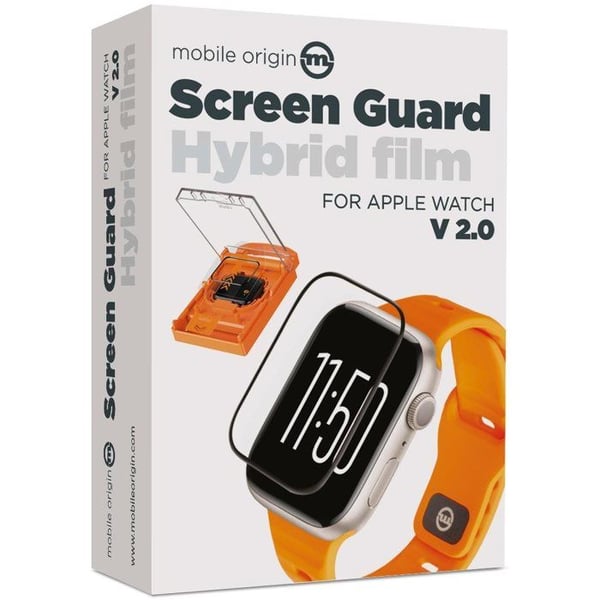 Mobil Oprindelse Hybrid beskyttelsesfilm til Apple Watch 9/8/7 41mm