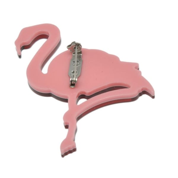 Kollektion CMLPB - Mycket rosa Flamband brosch