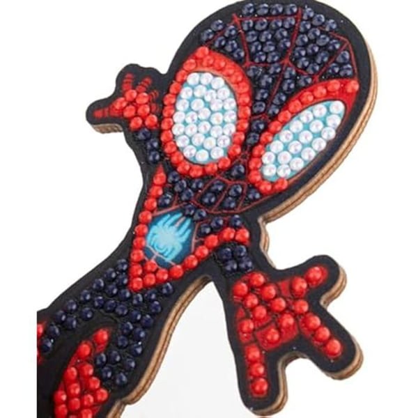 Kit för diamantmålning - CRYSTAL ART - Spiderman Miles Morales - 5 år och uppåt - Flerfärgad - Kreativ